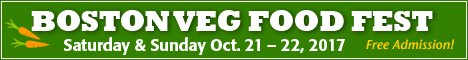 Boston Veg Food Fest, October 24 and 25, 2015