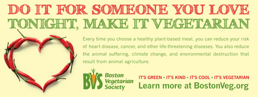 Do it for someone you love. Tonight, make it vegetarian.